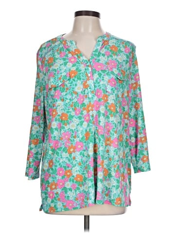 Kim Rogers 3/4 Sleeve Blouse (view 1)