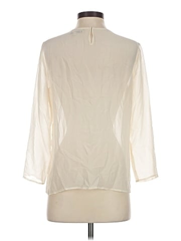 Broadway & Broome 3/4 Sleeve Silk Top (view 2)