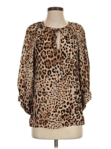 Karen Kane Long Sleeve Blouse (view 1)