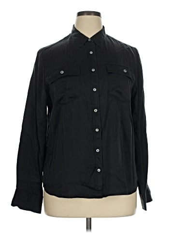 J.Crew Long Sleeve Silk Top (view 1)