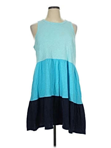 Terra & Sky Casual Dress (view 1)