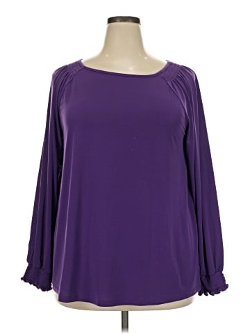 Lane Bryant Long Sleeve Blouse (view 1)