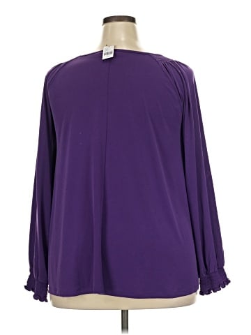 Lane Bryant Long Sleeve Blouse (view 2)