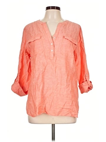 Talbots Outlet 3/4 Sleeve Blouse (view 1)