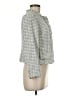 Zara Basic Tweed Ivory Jacket Size M - photo 4