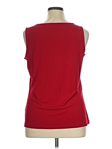 Susan Graver Sleeveless T-Shirt (view 2)