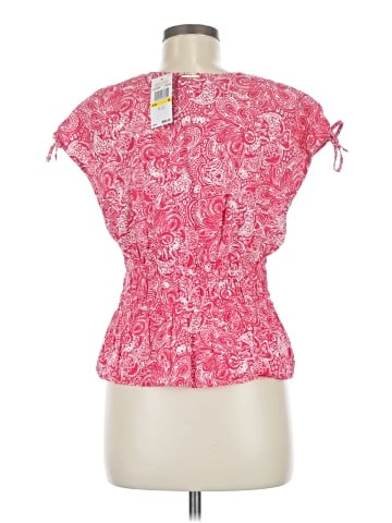 MICHAEL Michael Kors Short Sleeve Blouse (view 2)