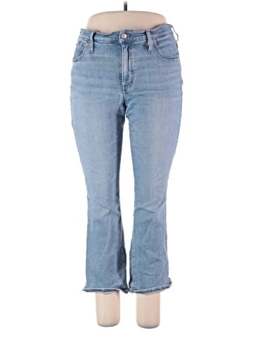 Madewell Kick Out Crop Jeans (view 1)
