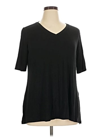 H By Halston Short Sleeve T-Shirt (view 1)