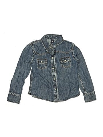 Gap Kids Long Sleeve Button-Down Shirt (view 1)