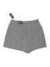 Express Houndstooth Gray Shorts Size 6 - photo 2