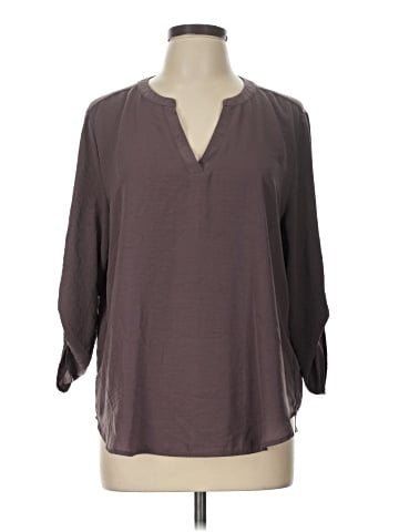 Maurices 3/4 Sleeve Blouse (view 1)