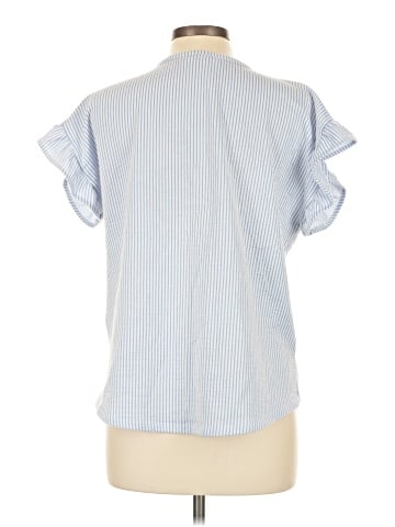 MICHAEL Michael Kors Short Sleeve Blouse (view 2)