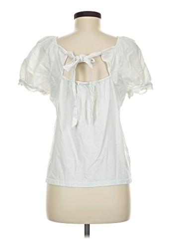 J.Crew Factory Store Short Sleeve Blouse (view 2)