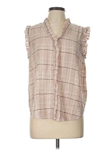 Ann Taylor Sleeveless Button-Down Shirt (view 1)