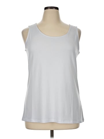 Susan Graver Sleeveless T-Shirt (view 1)