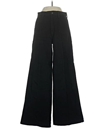 Madewell Superwide-Leg Trouser Jeans in Black Rinse Wash (view 1)