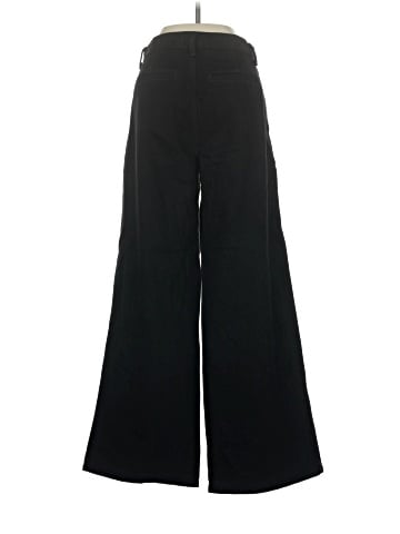 Madewell Superwide-Leg Trouser Jeans in Black Rinse Wash (view 2)