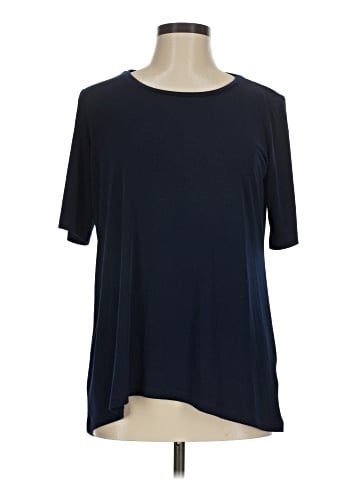Susan Graver Short Sleeve Top (view 1)