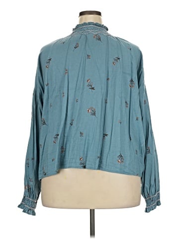 a.n.a. A New Approach Long Sleeve Blouse (view 2)