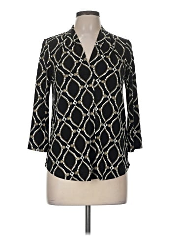 JM Collection 3/4 Sleeve Blouse (view 1)