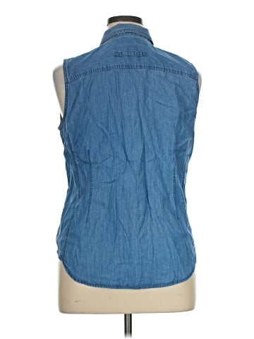 Genuine Sonoma Jean Company Sleeveless Button-Down Shirt (view 2)