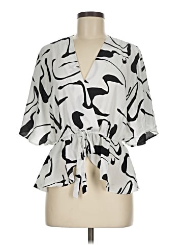 Sweet Rain Short Sleeve Blouse (view 1)