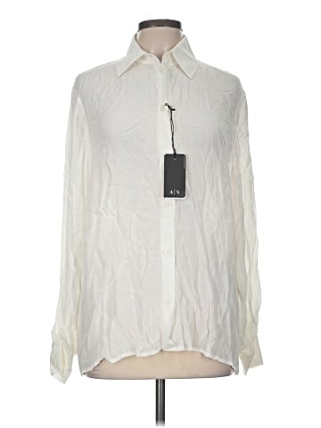 Armani Exchange Long Sleeve Blouse (view 1)