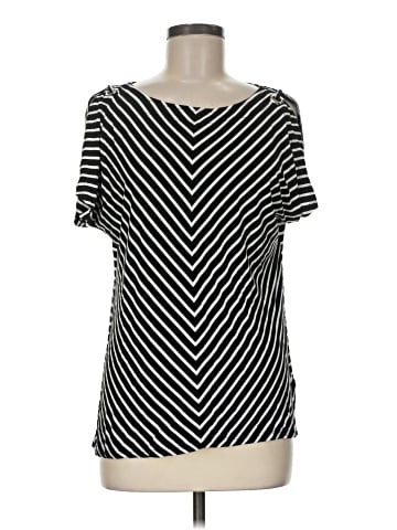 Cable & Gauge Short Sleeve Top (view 1)