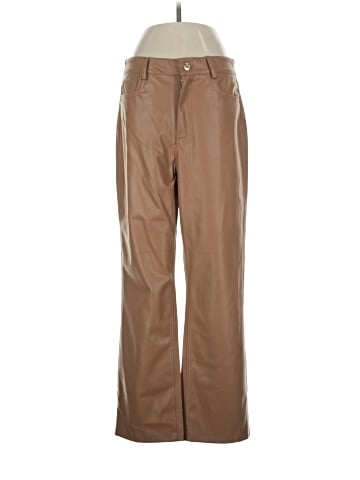 Zara Faux Leather Pants (view 1)