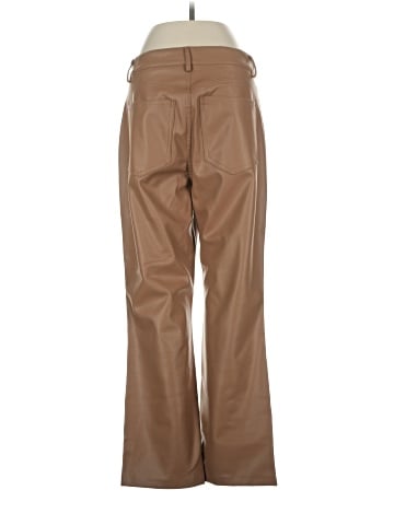 Zara Faux Leather Pants (view 2)