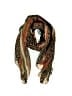 2 Chic 100% Polyester Animal Print Brown Scarf One size - photo 1