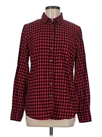 J.Crew Factory Store Long Sleeve Button-Down Shirt (view 1)