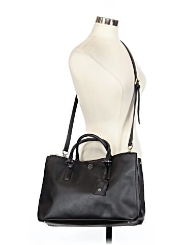 Tory Burch Leather Satchel (view 2)