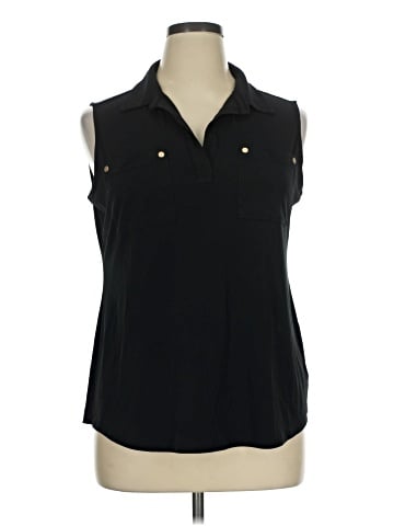Jones New York Signature Sleeveless Blouse (view 1)