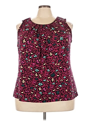 Worthington Sleeveless Blouse (view 1)