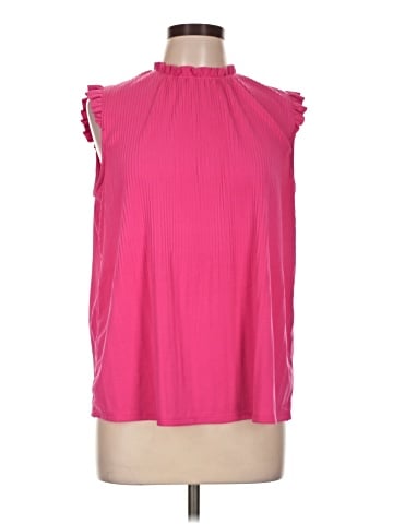 Adrianna Papell Sleeveless Blouse (view 1)