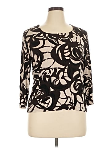 Travelers by Chico's 3/4 Sleeve Top (view 1)