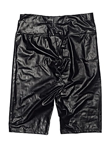 Shein Faux Leather Shorts (view 2)
