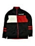 Tommy Hilfiger 100% Polyester Color Block Black Track Jacket Size L (kids) - photo 1