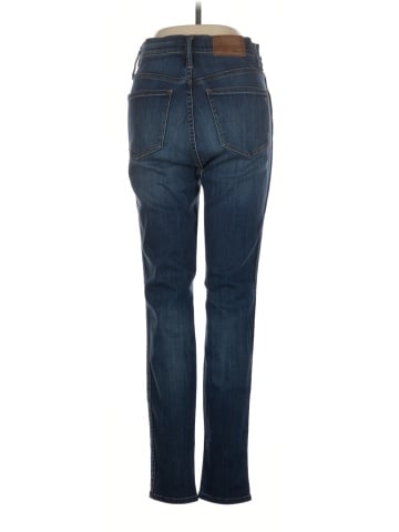 Madewell 10" High-Rise Skinny Jeans in Danny Wash: TENCEL&trade; Denim Edition (view 2)