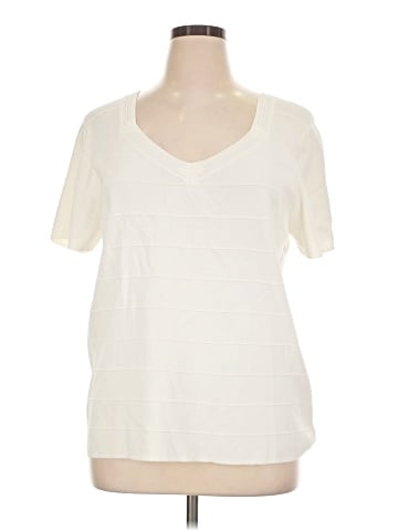 Cable & Gauge Short Sleeve Top (view 1)