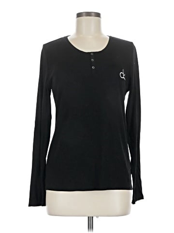 Calvin Klein Long Sleeve Henley (view 1)