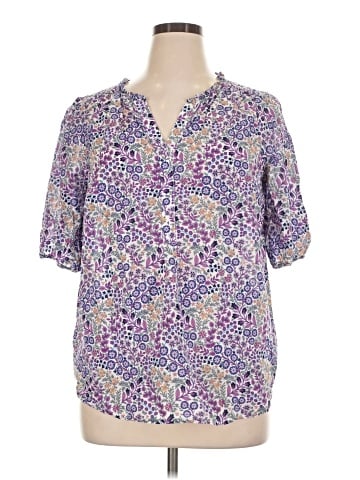 Talbots Short Sleeve Blouse (view 1)