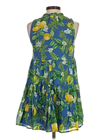 Aqua Cocktail Dress (view 2)