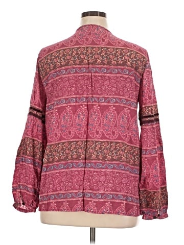 St. John's Bay Long Sleeve Blouse (view 2)