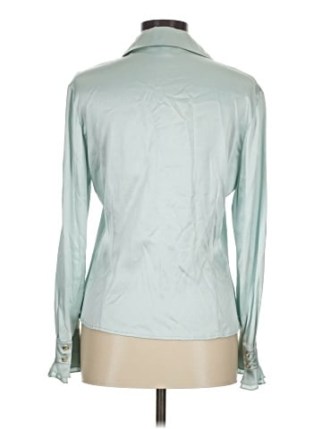 St. John Long Sleeve Silk Top (view 2)