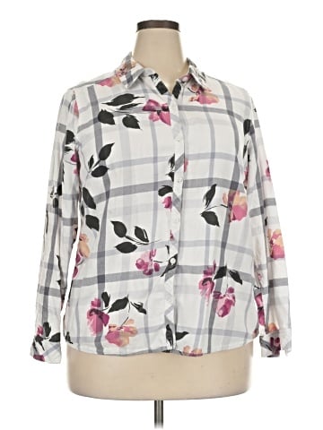 Croft & Barrow Long Sleeve Blouse (view 1)
