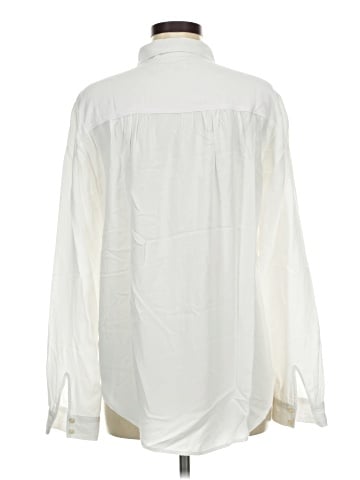 Ann Taylor LOFT Long Sleeve Button-Down Shirt (view 2)