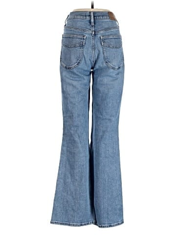 Madewell Flea Market Flare Jeans in Amaretto Wash (view 2)